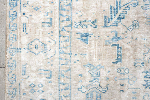 Antique Heriz Area Rug (5' x 8')